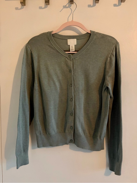 H&M Sweaters - H&M Fine-Knit Turquoise Cardigan